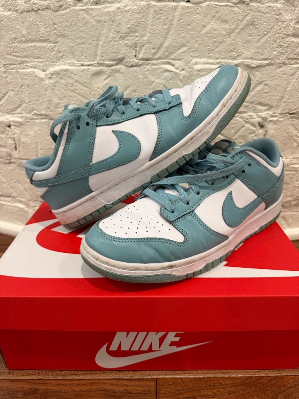 Nike Dunk Low Retro - Light Blue - Men's - 10